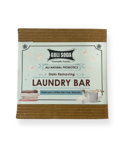 Goli Soda All Natural Probiotics Stain Removing Laundry Bar 90g