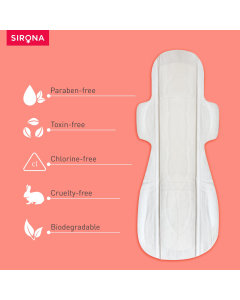 Sirona Natural Ultra Soft Rash Free Superr Pads - 8 Pcs 420mm