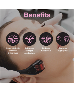 Saturn by GHC Derma Roller - 540 0.5mm - Microneedles
