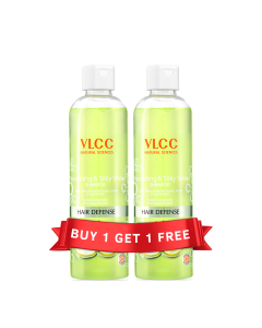 VLCC Nourishing & Silky Shine Shampoo with Buy 1 Get 1 Free 700ml