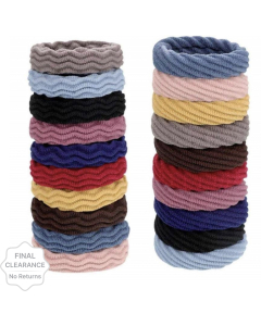 Myra Collection Hair Bands Set - Pack of 20