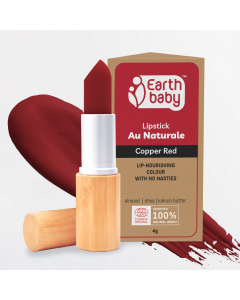 Earthbaby Au Naturale Lipstick  -  Copper Red